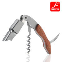 Jafon heavy stainless steel rosewood corkscrew